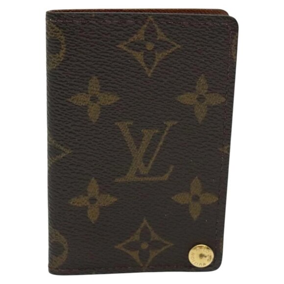 LOUIS VUITTON Monogram Porte Cartes Credit Pression Case M60937 LV Auth ar13218 - Picture 10 of 16